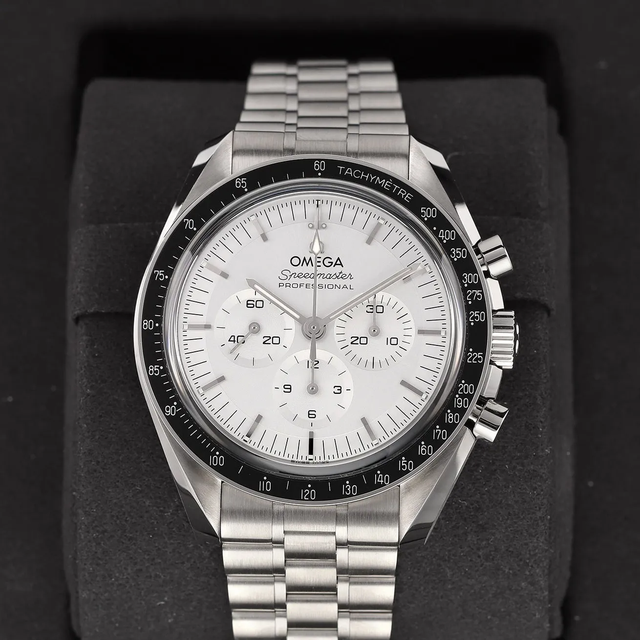 Omega Speedmaster Moon watch 310.60.42.50.02.001 42mm White gold Silver