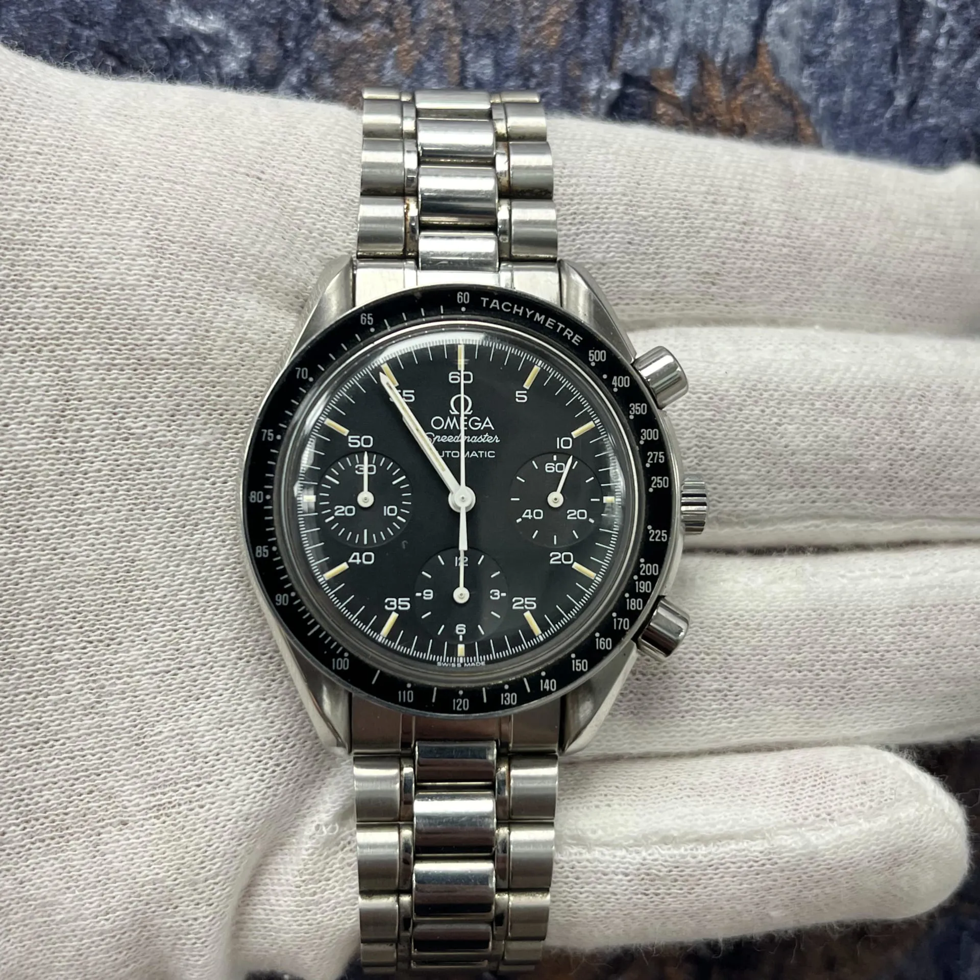 Omega Speedmaster Reduced 3510.50.00 39mm Steel Black