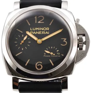 Panerai Luminor 1950 3 Days Power Reserve Stainless steel Black