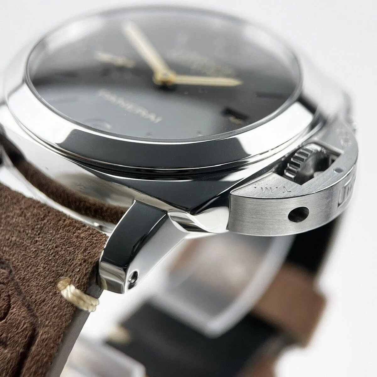 Panerai Luminor 1950 PAM00608 44mm Steel Brown 1