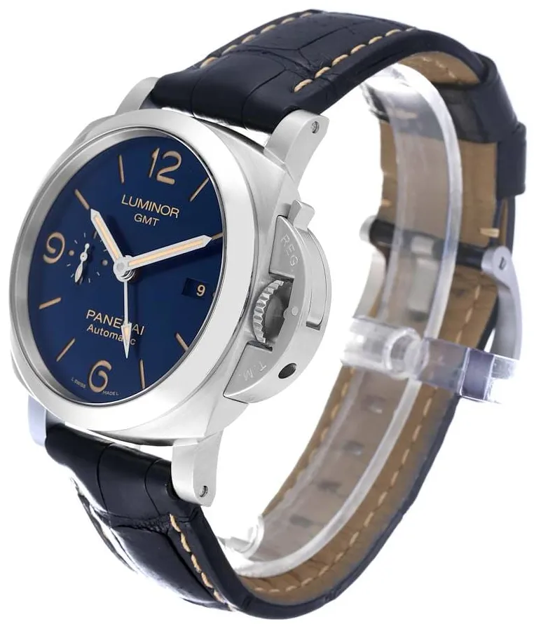 Panerai Luminor 1950 PAM01033 44mm Steel Blue 4