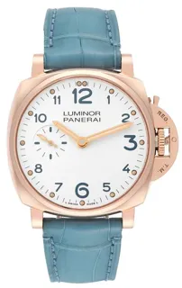 Panerai Luminor Due PAM 00741 Red gold White