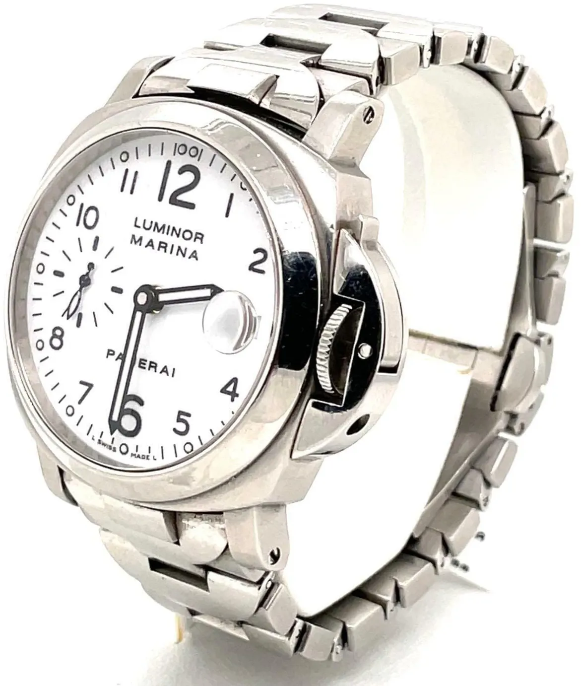 Panerai Luminor PAM 00051 40mm Stainless steel White 1