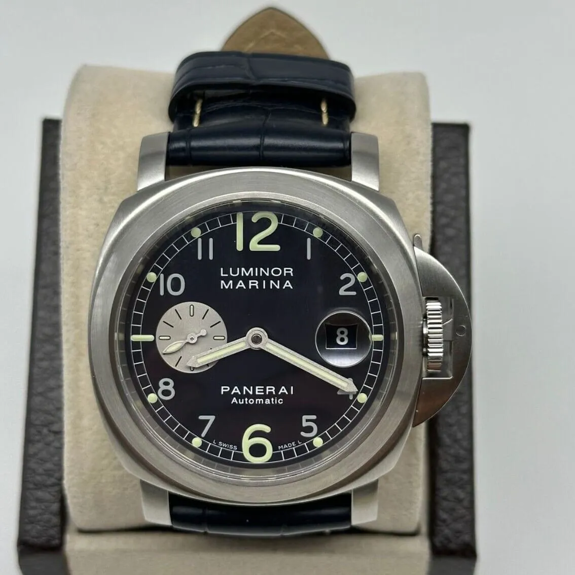 Panerai Luminor PAM 00086 44mm Stainless steel Blue