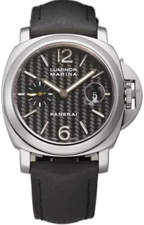 Panerai Luminor PAM 00180 White gold Black