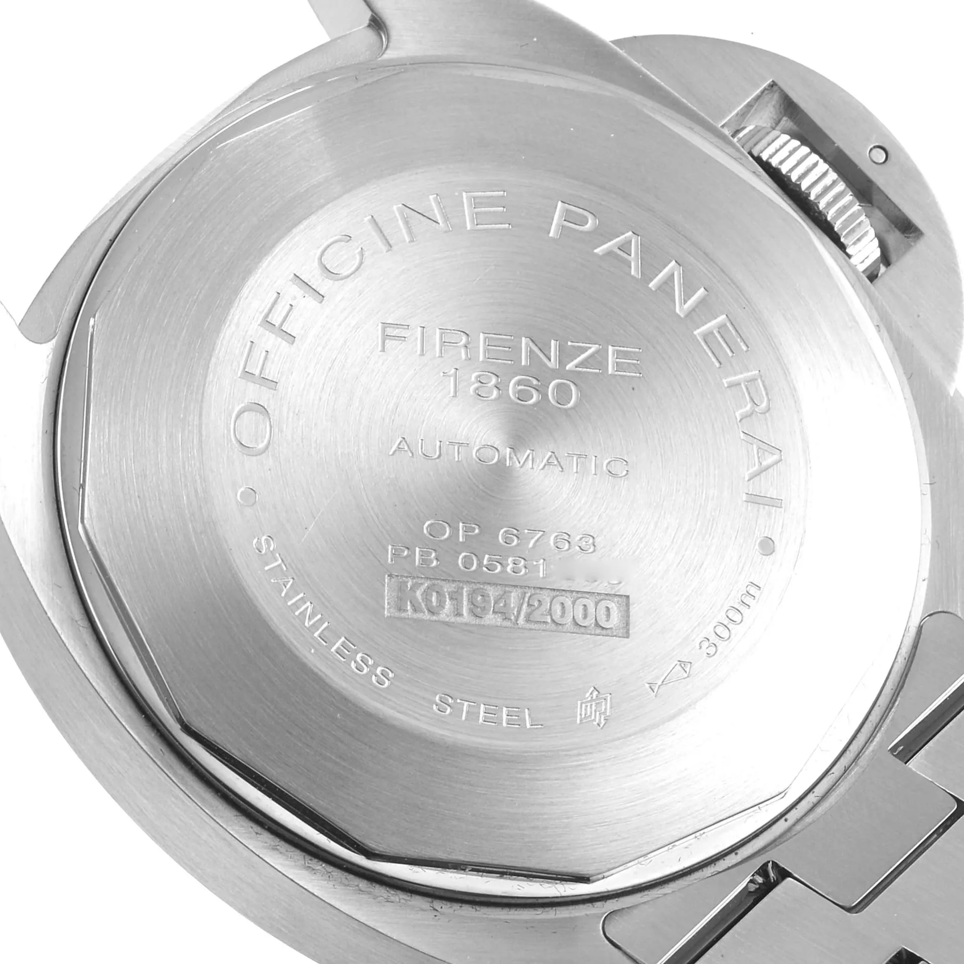 Panerai Luminor PAM 00299 44mm Stainless steel Black 6