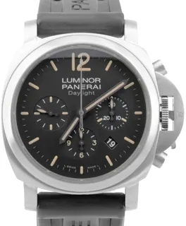 Panerai Luminor Chrono Daylight PAM 356 Stainless steel Black