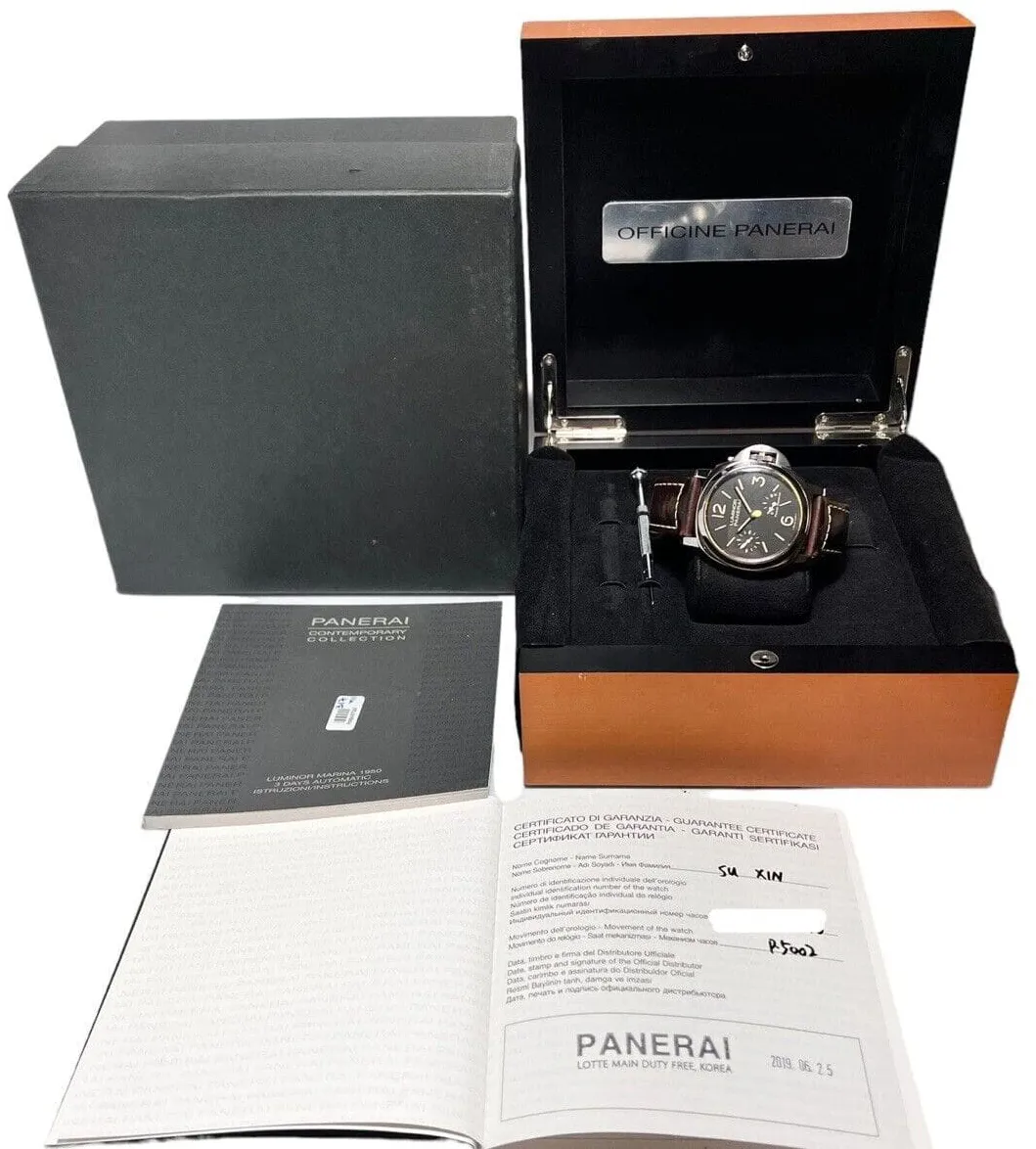 Panerai Luminor PAM 00795 44mm Stainless steel Black 2