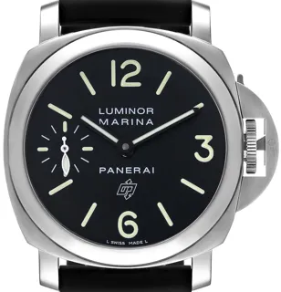 Panerai Luminor Marina PAM 01005 Stainless steel Black