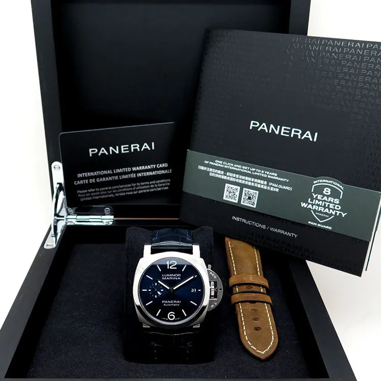 Panerai Quaranta PAM 01270 40mm Stainless steel Blue 3