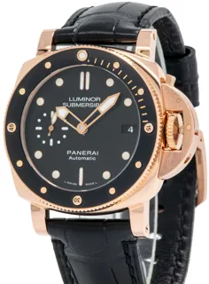 Panerai Luminor PAM 00684 Ceramic and Red gold Black