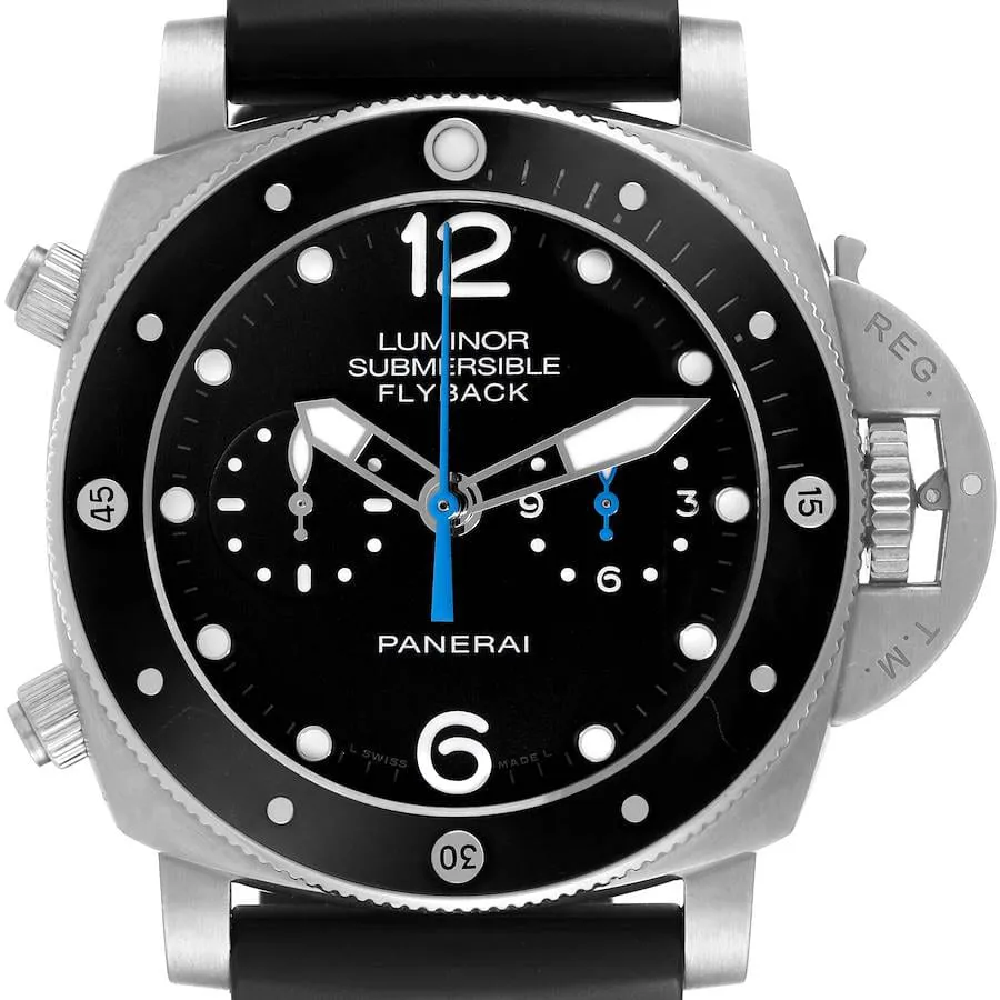 Panerai Submersible PAM 00615 47mm Titanium Black