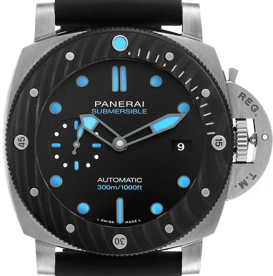 Panerai Submersible PAM 00799 47mm Titanium Black