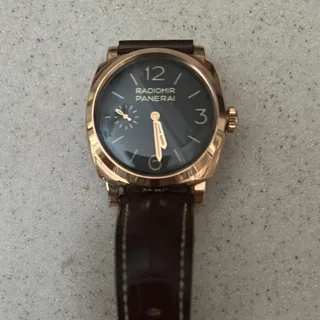 Panerai Radiomir 1940 3 Days Oro Rosso PAM 00515 Red gold Brown