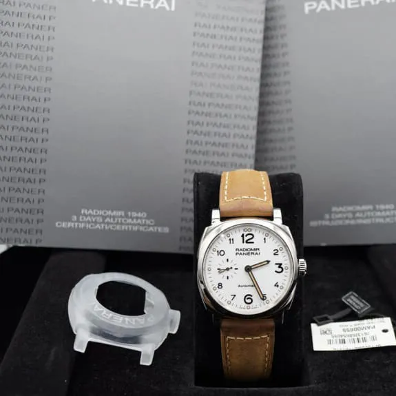 Panerai Radiomir 1940 PAM 00655 42mm Stainless steel White 1