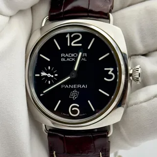 Panerai Radiomir Black Seal PAM 00380 Stainless steel Black