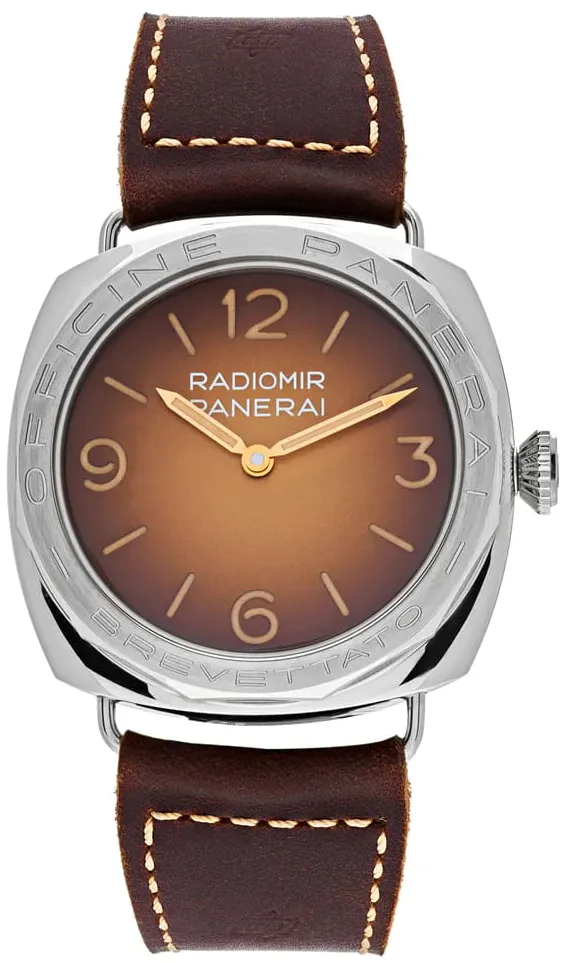 Panerai Radiomir PAM 00687 47mm Stainless steel Brown