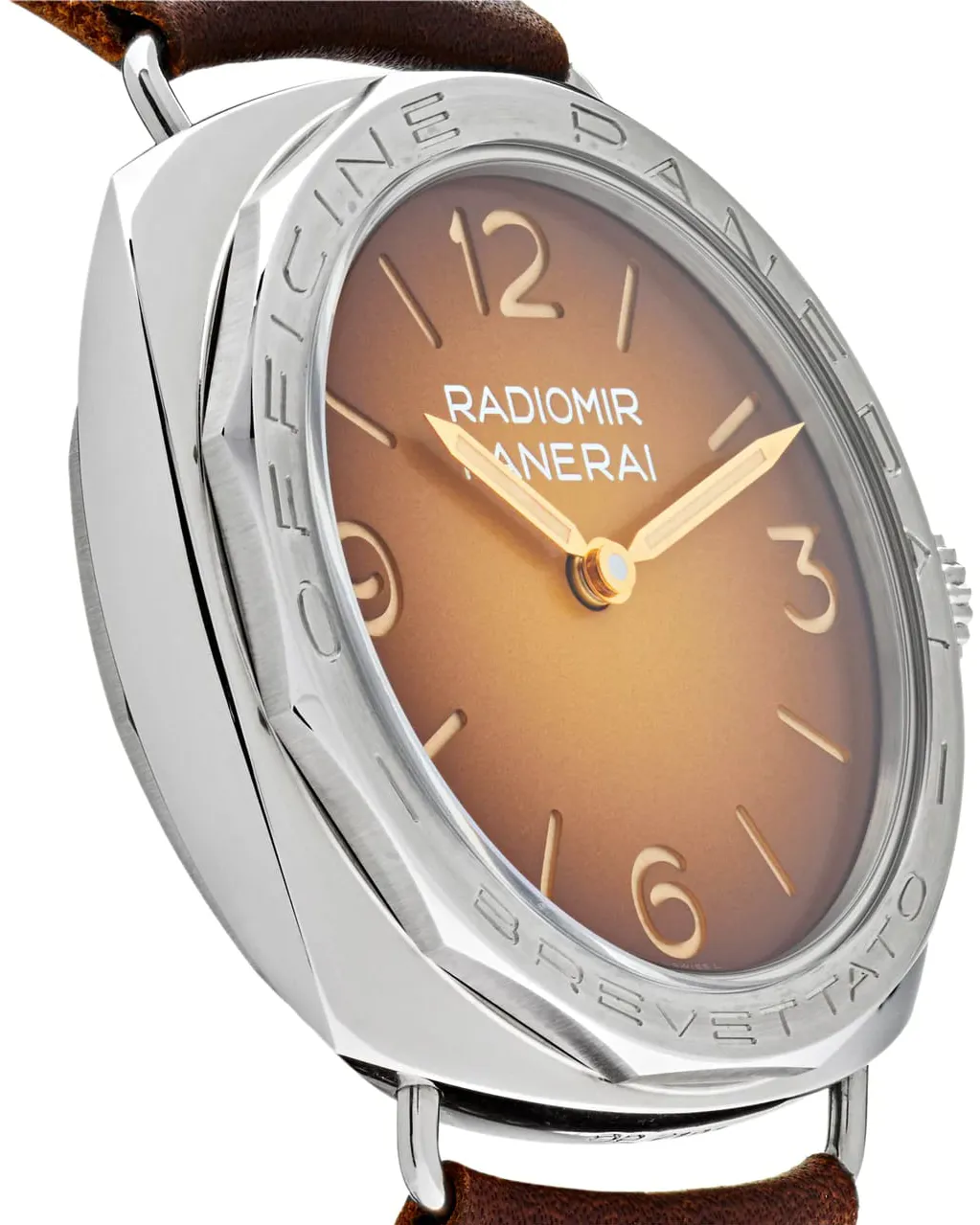 Panerai Radiomir PAM 00687 47mm Stainless steel Brown 2