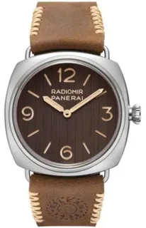 Panerai Radiomir PAM01243 Stainless steel Brown