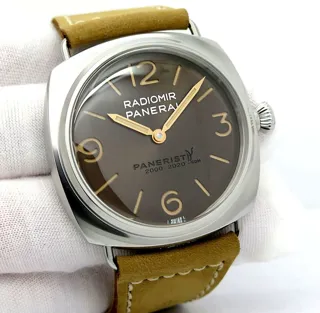 Panerai Radiomir Venti PAM02020 Stainless steel Brown