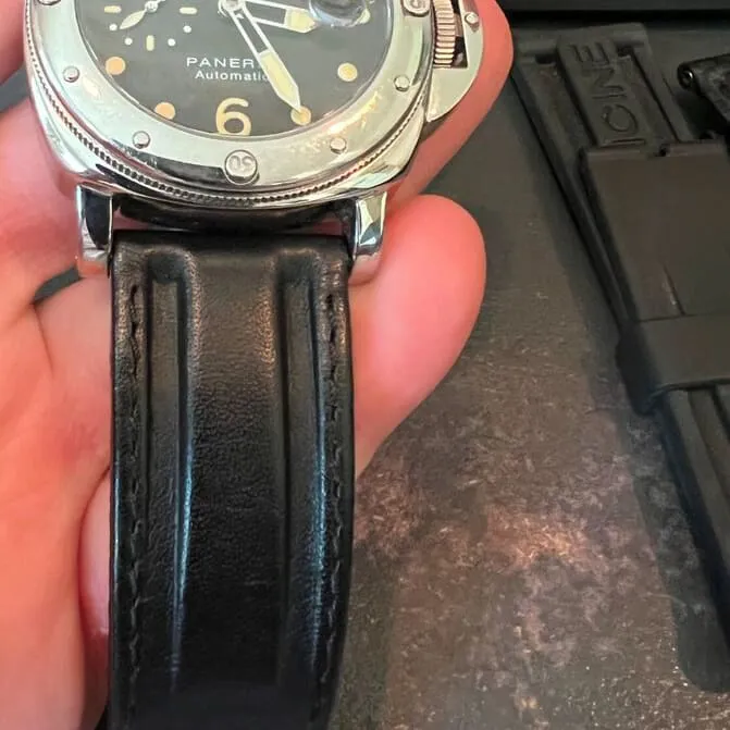 Panerai Submersible PAM 00024 44mm Stainless steel Black 2