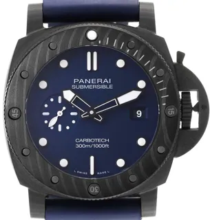 Panerai Submersible PAM 01232 Carbotech Blue