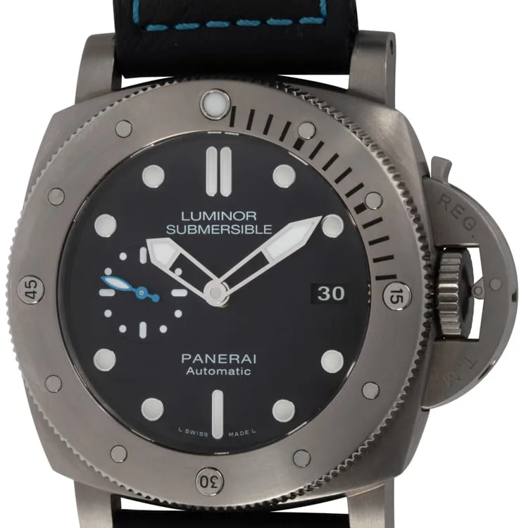 Panerai Submersible PAM 01305 47mm Titanium Black