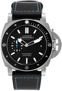 Panerai Luminor Submersible 1950 3 Day PAM 01389 Titanium Black