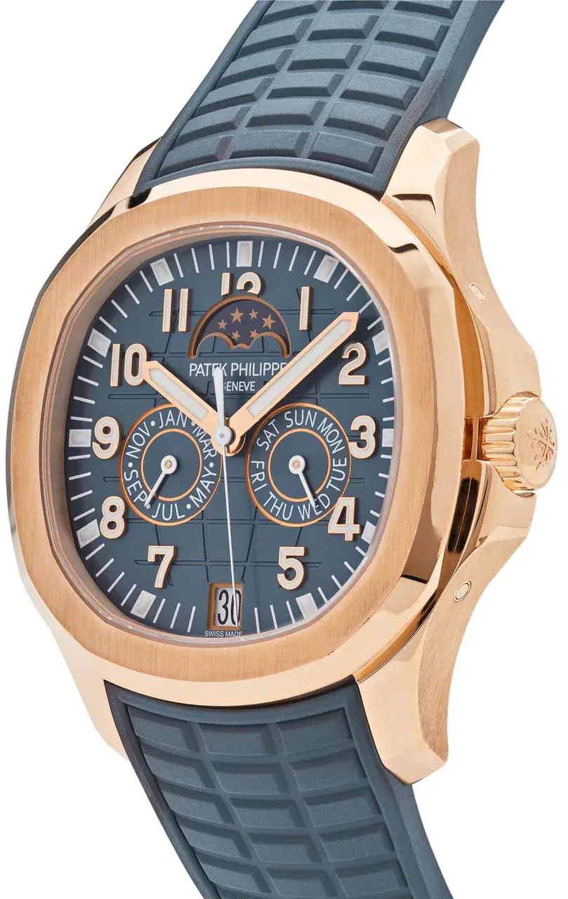 Patek Philippe Aquanaut 5261R-001 40mm Rose gold Blue 4