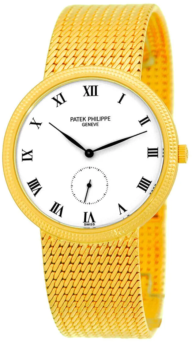 Patek Philippe Calatrava 3919J 33mm Yellow gold White