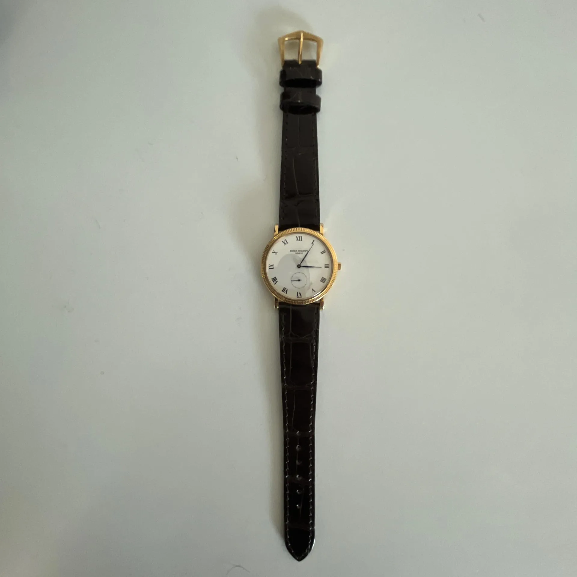 Patek Philippe Calatrava 3919J 33mm Yellow gold White