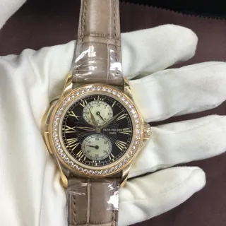 Patek Philippe Calatrava 4934R Rose gold Brown