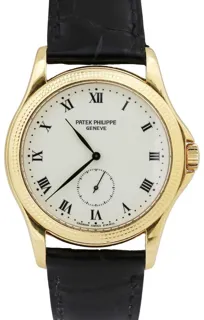 Patek Philippe Calatrava 5115J Yellow gold Cream