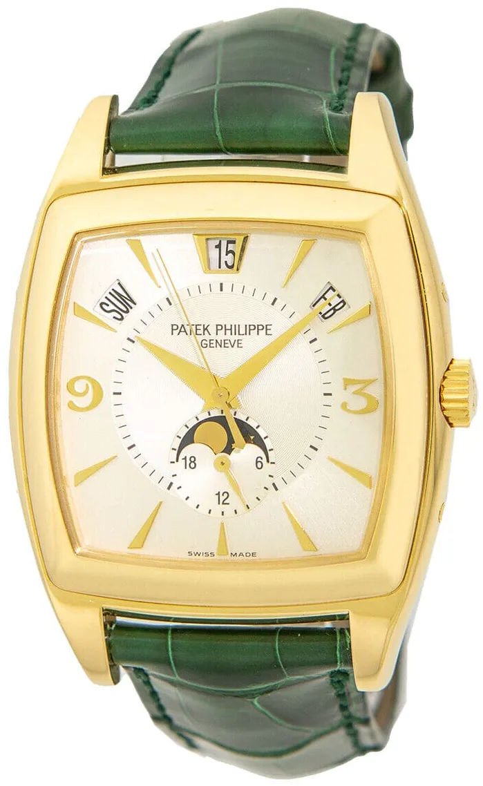 Patek Philippe Gondolo 5135J-001 38.5mm Yellow gold Silver