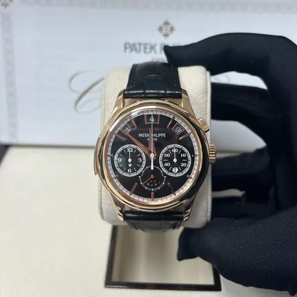 Patek Philippe Minute Repeater Perpetual Calendar Chronograph 5208R-001 42mm Rose gold Golden