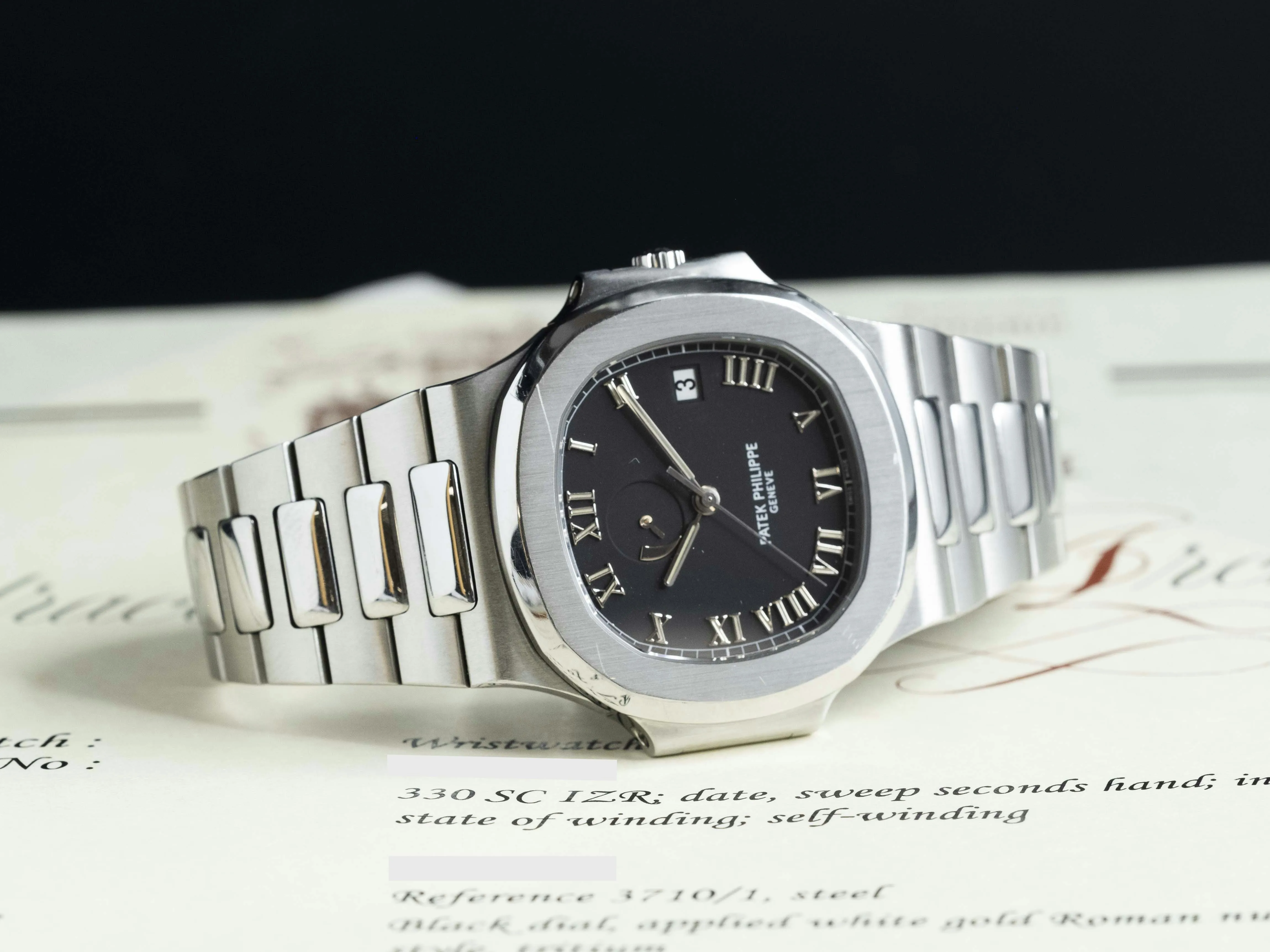 Patek Philippe Nautilus 3710/1A 42mm Stainless steel Black