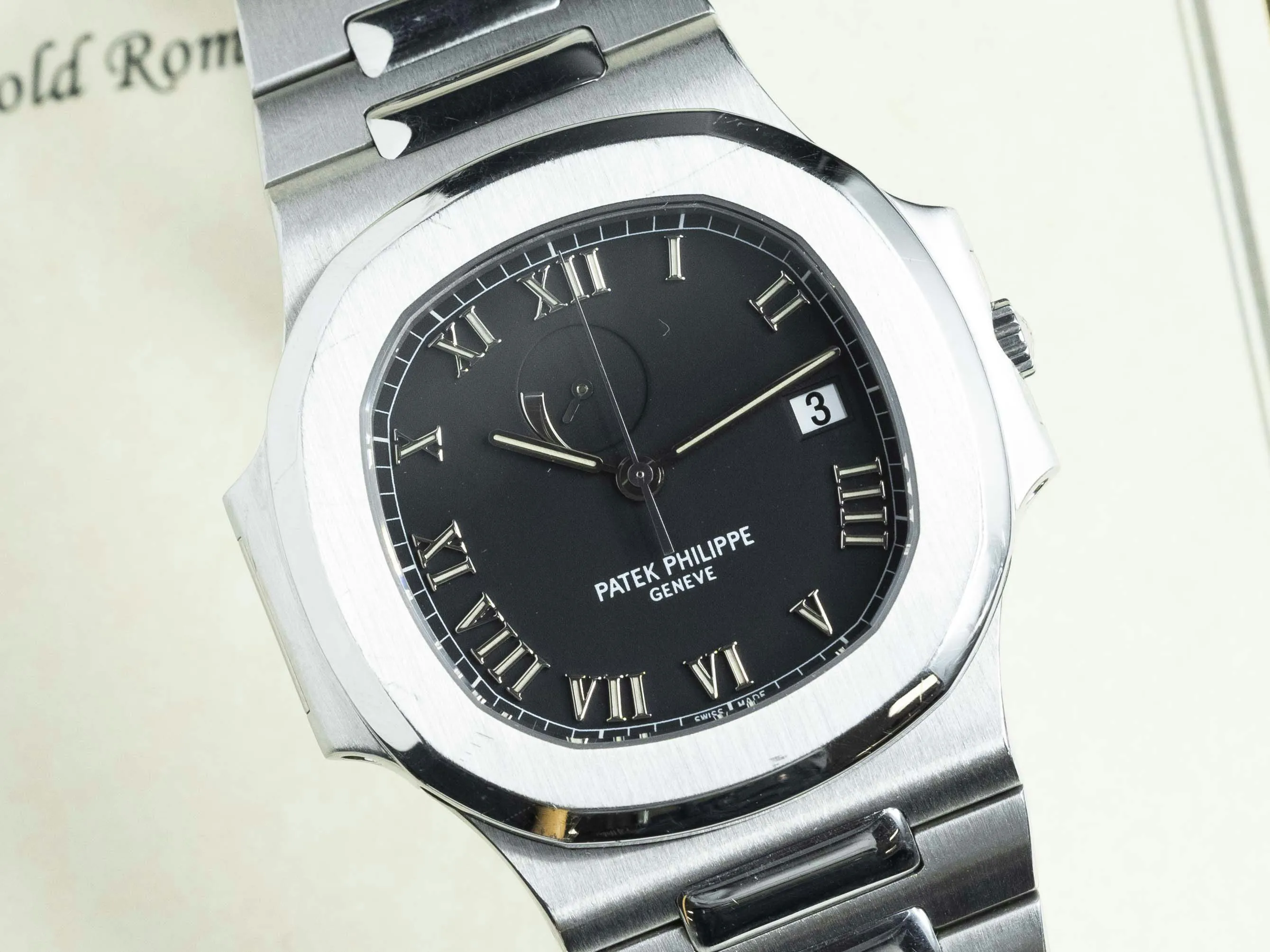 Patek Philippe Nautilus 3710/1A 42mm Stainless steel Black 2