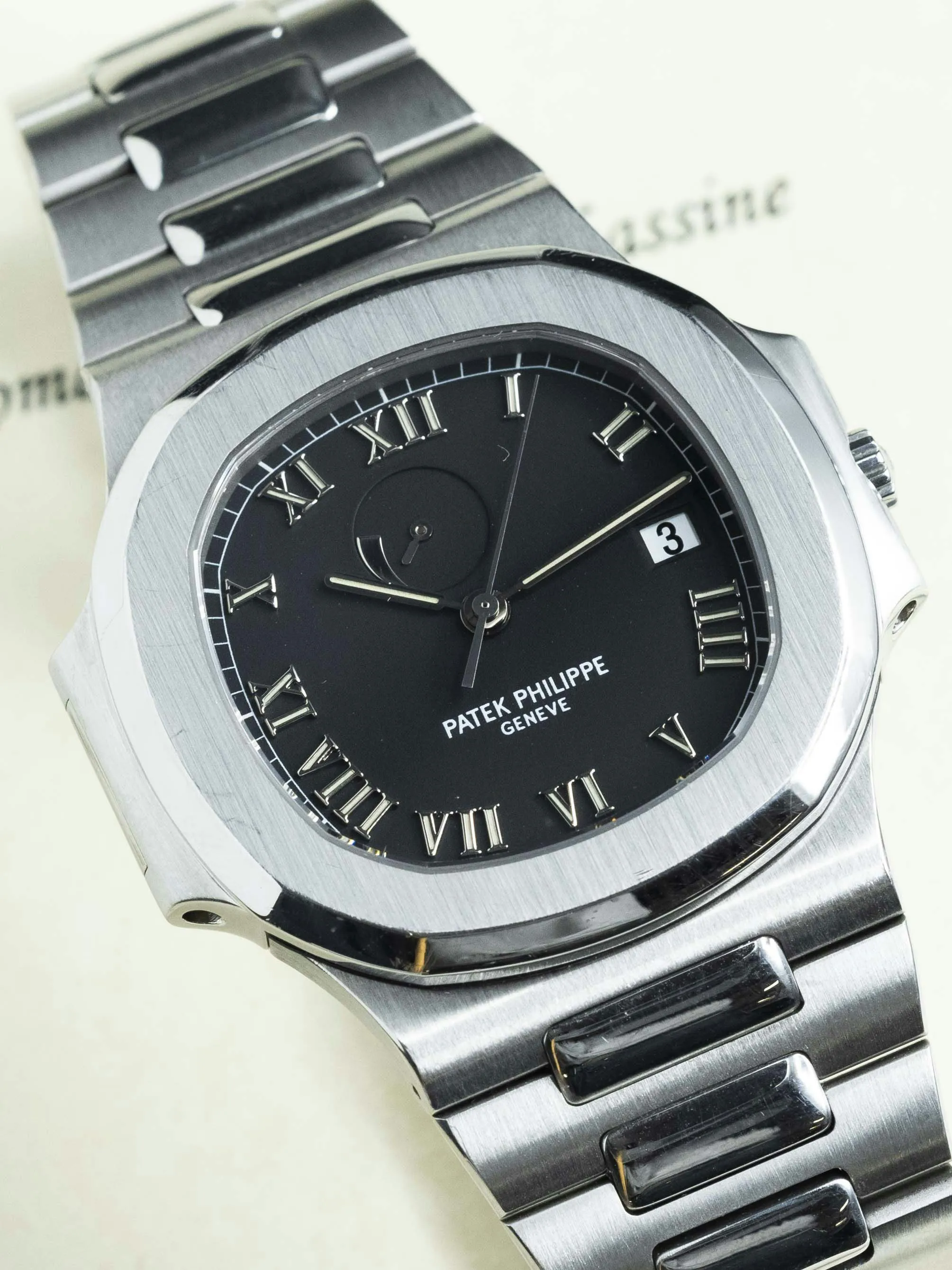 Patek Philippe Nautilus 3710/1A 42mm Stainless steel Black 4