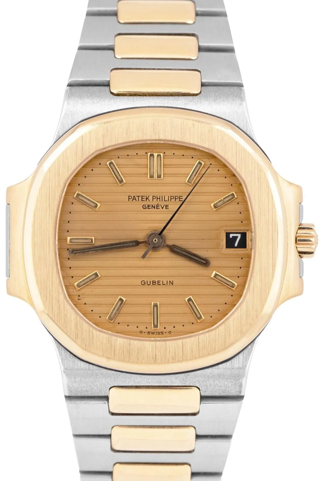 Patek Philippe Nautilus 3800/1JA 37.5mm Stainless steel Champagne