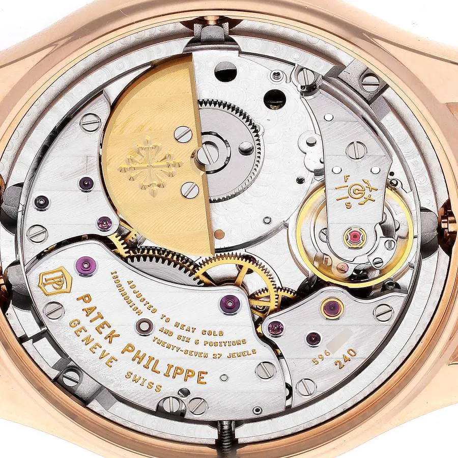 Patek Philippe Perpetual Calendar 5140R-011 37mm Rose gold Silver 3