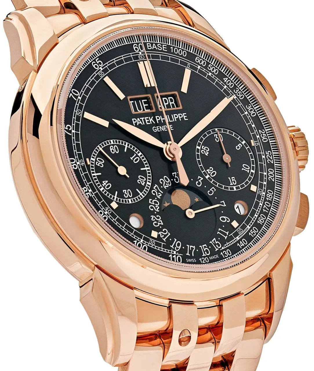 Patek Philippe Perpetual Calendar Chronograph 5270/1R-001 41mm Rose gold Black 2