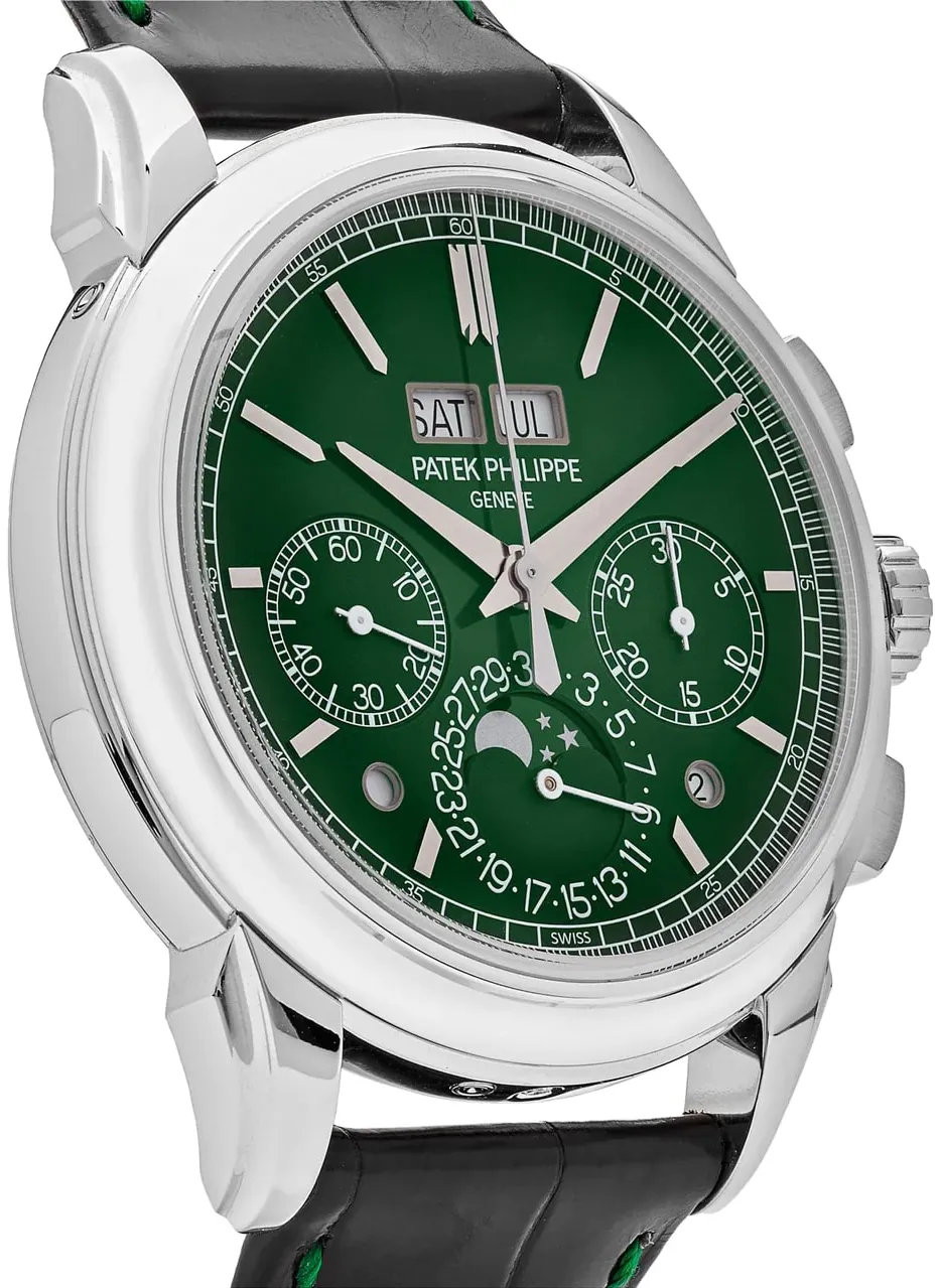 Patek Philippe Perpetual Calendar Chronograph 5270P-014 41mm Platinum Green 5