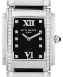 Patek Philippe Twenty~4 4910/10A-001 25.1mm Stainless steel Black