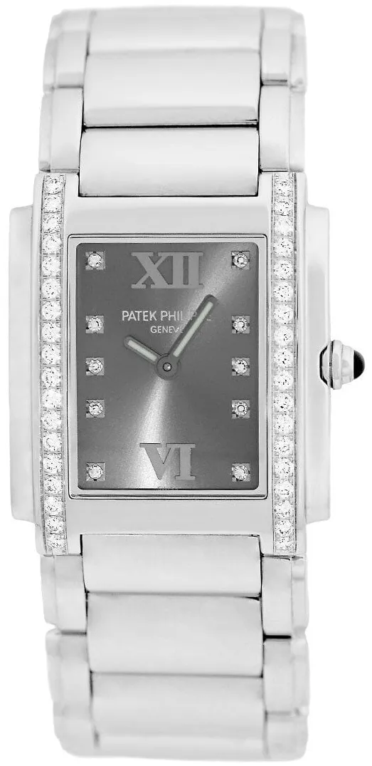 Patek Philippe Twenty~4 4910/10A-010 25.1mm Stainless steel Gray