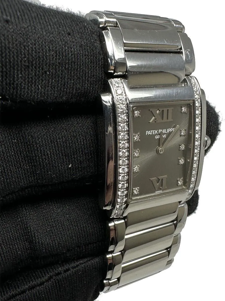 Patek Philippe Twenty~4 4910/10A-010 25.1mm Stainless steel Gray 5