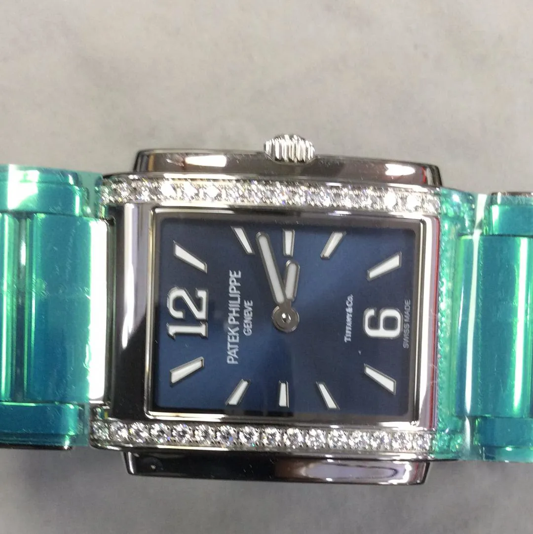 Patek Philippe Twenty~4 4910/1200A-001 25.1mm Stainless steel Blue 2