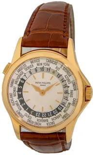 Patek Philippe World Time 5110R-001 Rose gold Silver