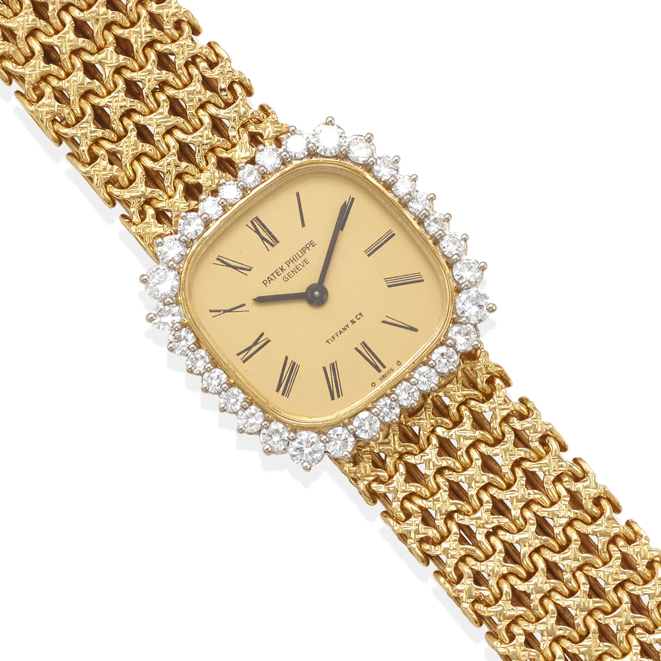 Patek Philippe ° 23.8mm Yellow gold and Diamond