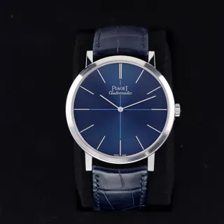 Piaget Altiplano G0A42105 White gold Blue