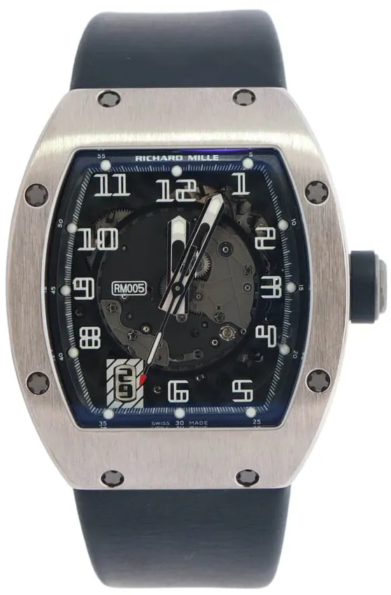 Richard Mille RM 005 RM 005 45mm White gold Black